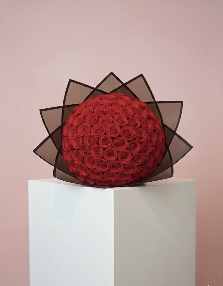 Valentines day 100 count rose bouquet