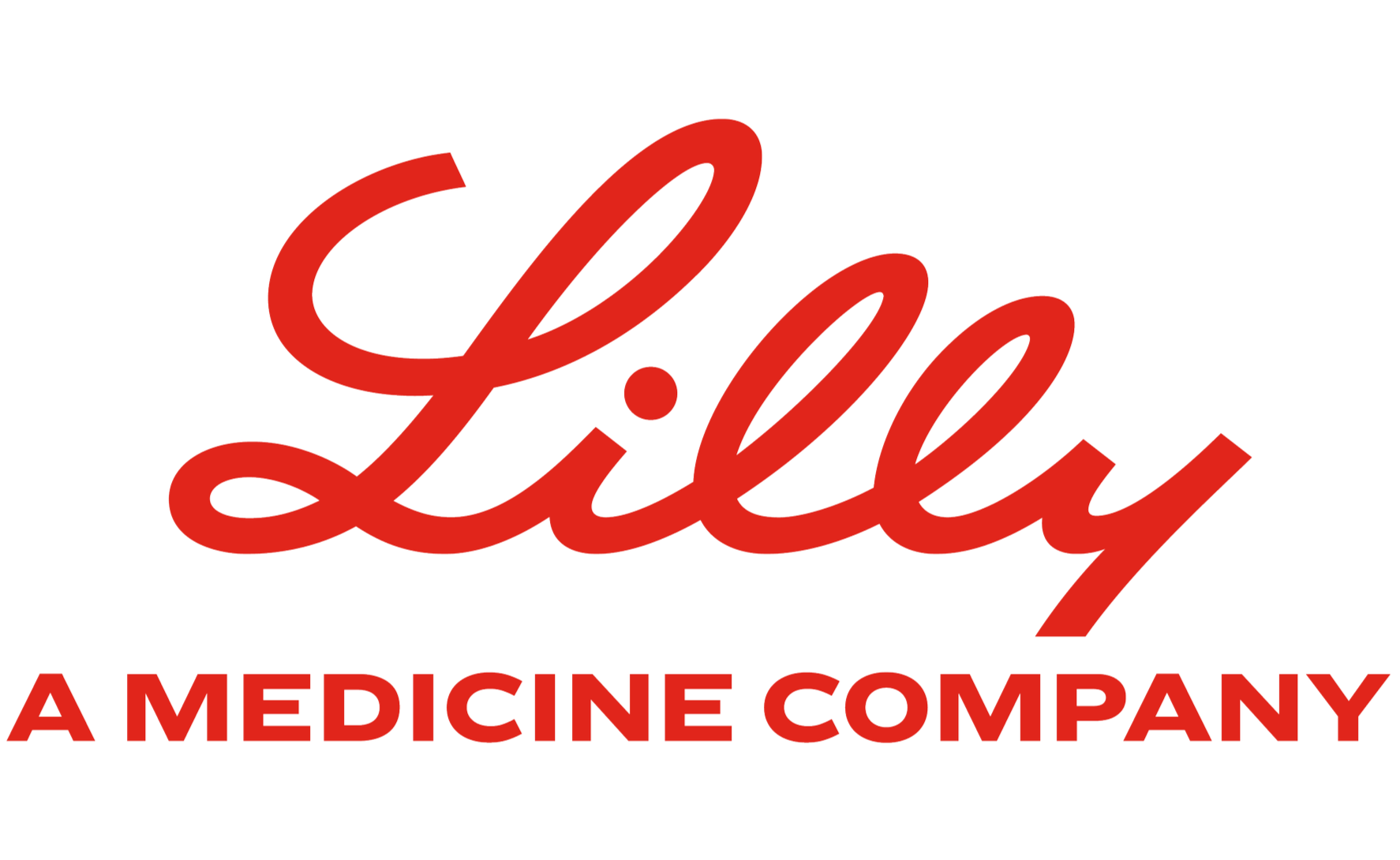 Lilly logo with the text 'A Medicine Company' in red.