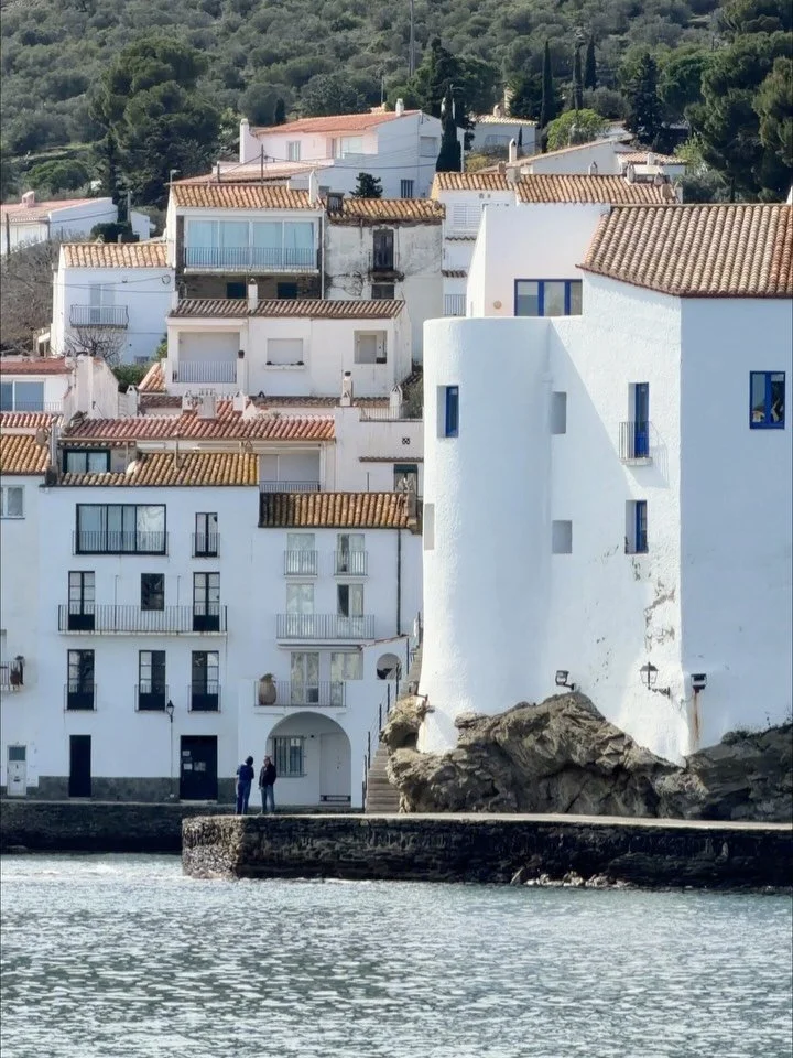March in Cadaqu&eacute;s 🤍✨ Sparkly seas, blooming flowers, but the wind continues to remind you that summer is not quite here yet 🌊

⚓️ Boat tour season starts next month! 

Bellamar offers private experiences on the only boat built in Cadaqu&eacu