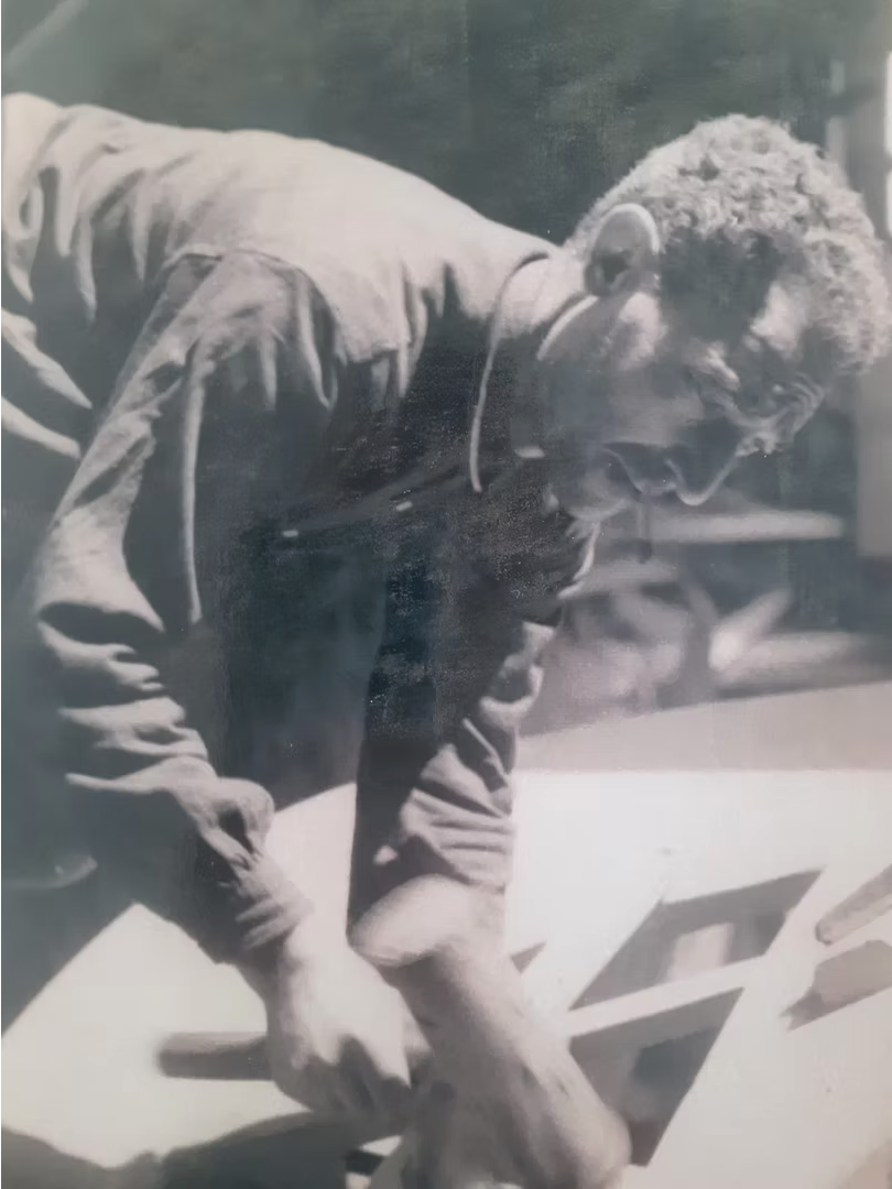 Traditional shipbuilding techniques used to construct Bellamar in 1931.