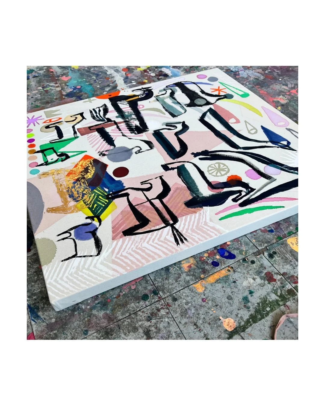 Lots of play, working stuff out and using my sketch books to help find the way.