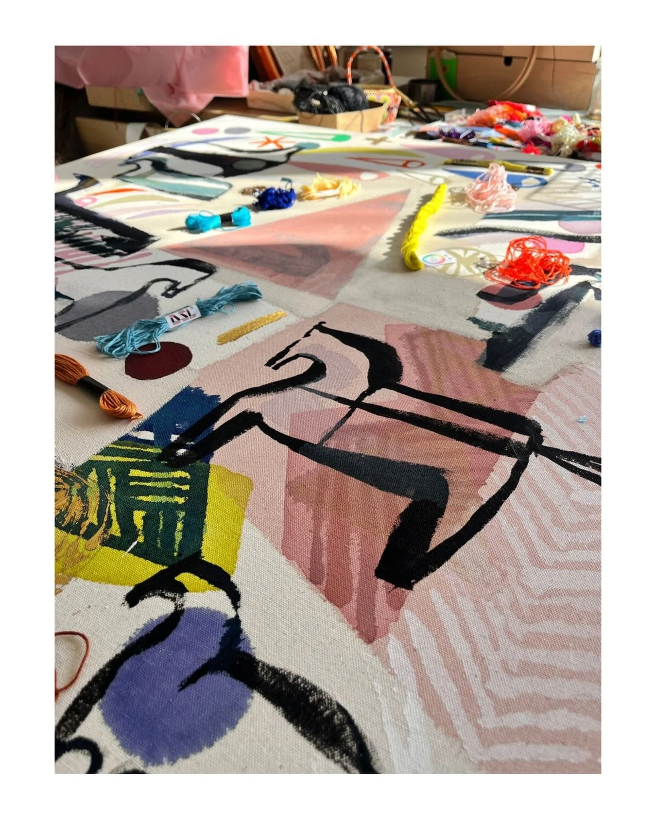 Starting with the threads