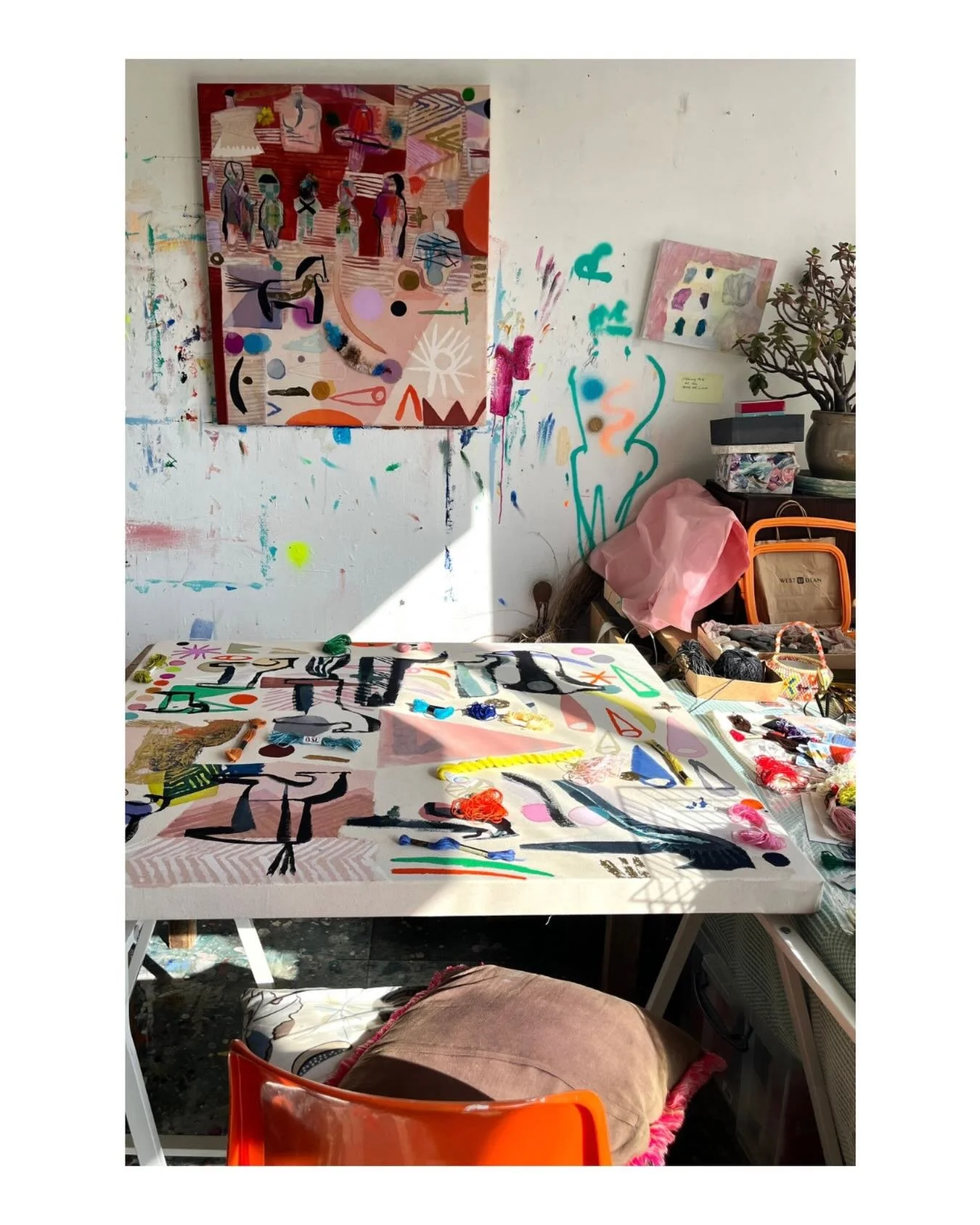 So good to feel the warmth and bright light today x