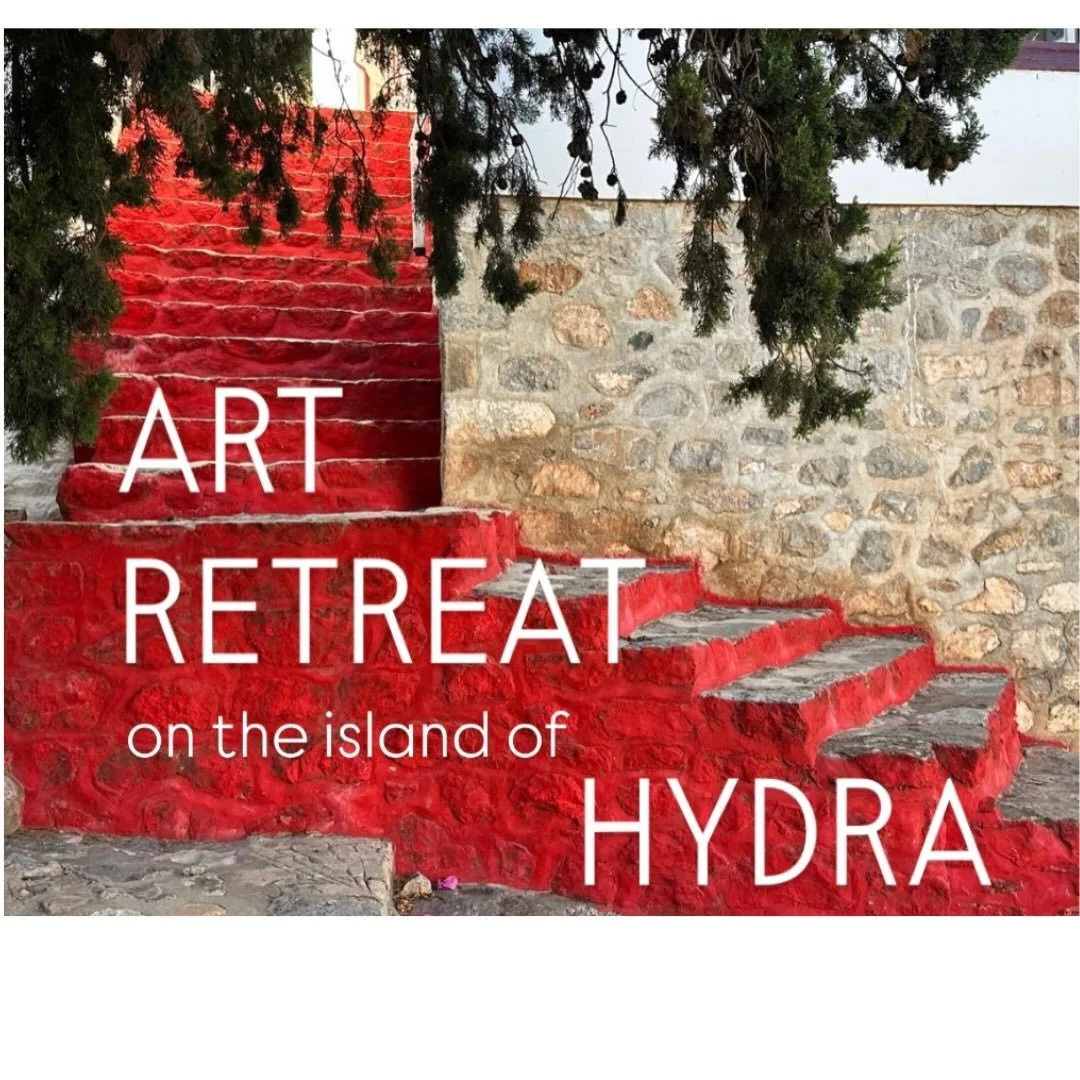 I&rsquo;m so excited about this wonderful Art Retreat on Hydra. This is a dream destination for any artist, an island rich in creative history. A stunning location to explore your creativity through sketchbook work and stitching. It&rsquo;s all about
