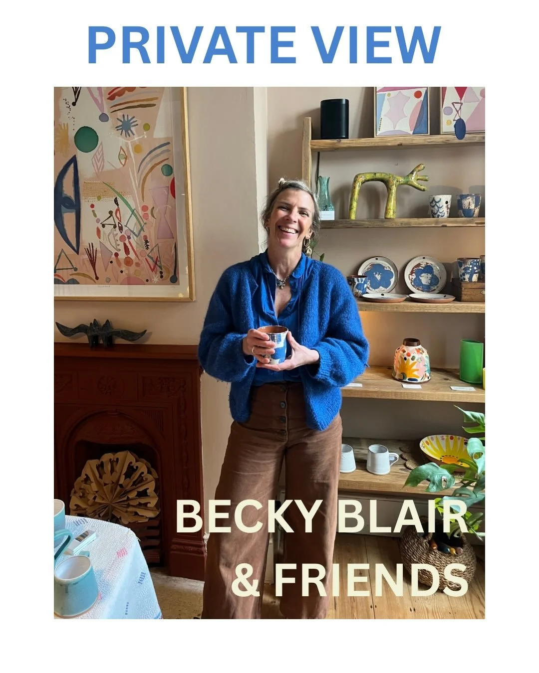 INVITE TO OUR PRIVATE VIEW

Friday 1st May 4-8pm

Please come and celebrate the opening of our Artist Open House! Filled with beautiful work made by Sussex based artists. It&rsquo;s such an honour that these super talented folk have agreed to show in