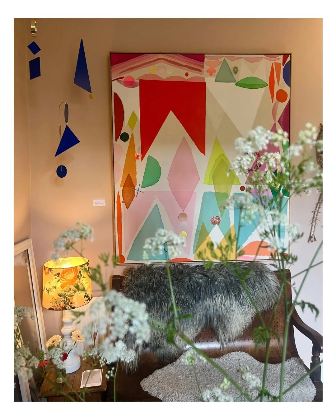 Here&rsquo;s a little selection of my latest artwork but it&rsquo;s not just my paintings  on the walls at our open house this year!!!
@annie_found_a_spoon @floatingting @deborahmanson