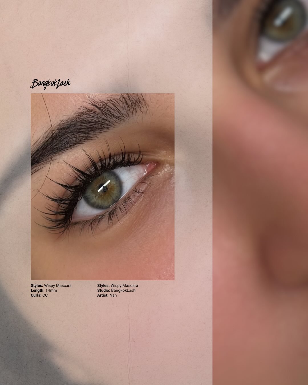 The lashes everyone asks about 👀✨

Wispy Mascara with 14mm CC curl - fluffy, defined, and camera-ready from every angle.

🪄Lashes created by Senior Artist Nan 💜
📍 Bangkok Lash &ndash; Sukhumvit 18 (Asok)
✔️Open Everyday 10:00-19:00
🚗 Free Parkin
