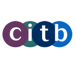The CITB logo featuring the letters 'citb' inside colored circles
