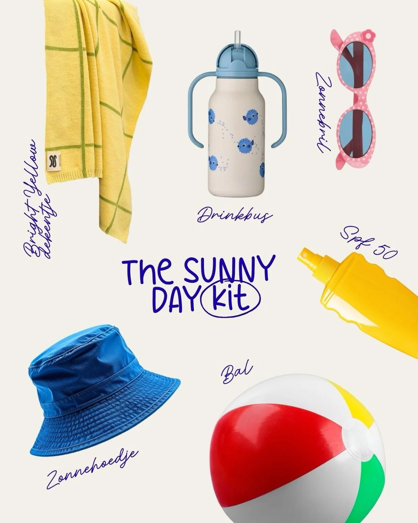 Voor zonnige wandelingen en trage namiddagen.
The Sunny Day Kit verzamelt een paar everyday essentials voor kleine uitstapjes, koffiestops en zachte momenten onderweg.
Met ons bright yellow checkered dekentje als favoriet in de tas.
Gemaakt om comfor