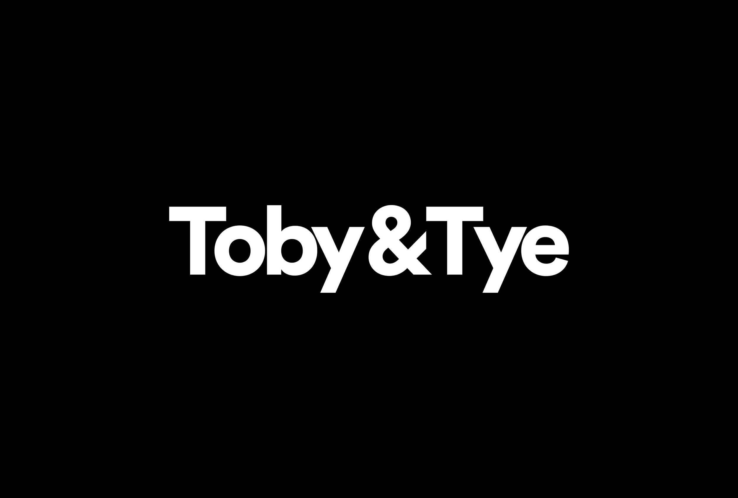 Toby and Tye
