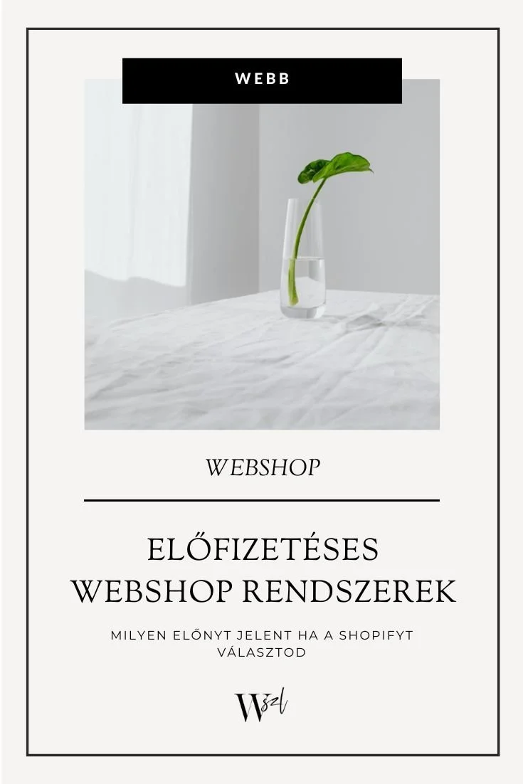 Előfizetéses webshop rendszerek – Milyen előnyt jelent, ha a Shopifyt választod?