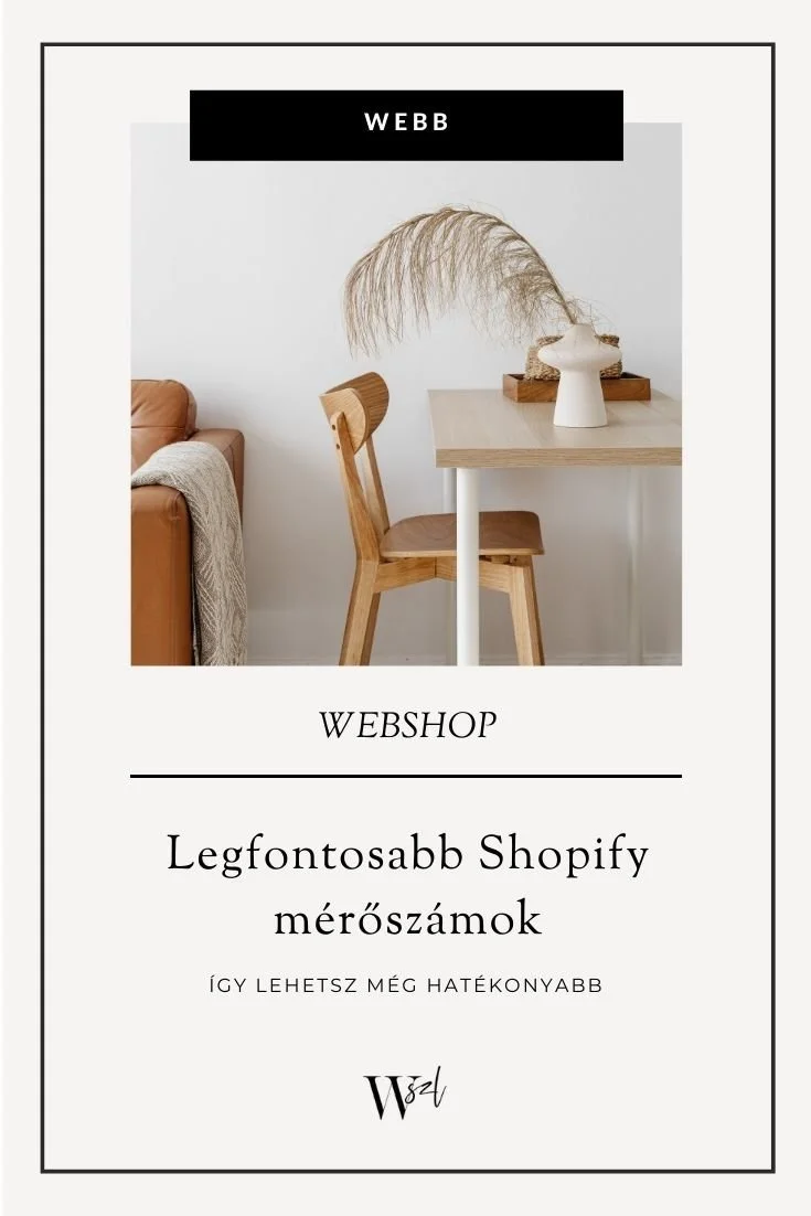 Legfontosabb Shopify webshop mérőszámok- így lehetsz még hatékonyabb