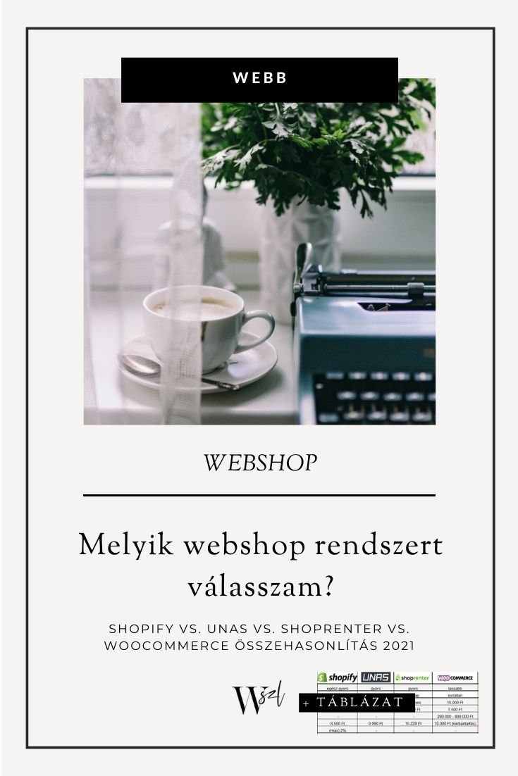 Melyik webshop rendszert válasszam? - Shopify vs. Unas vs. Shoprenter vs. Woocommerce összehasonlítás 2021