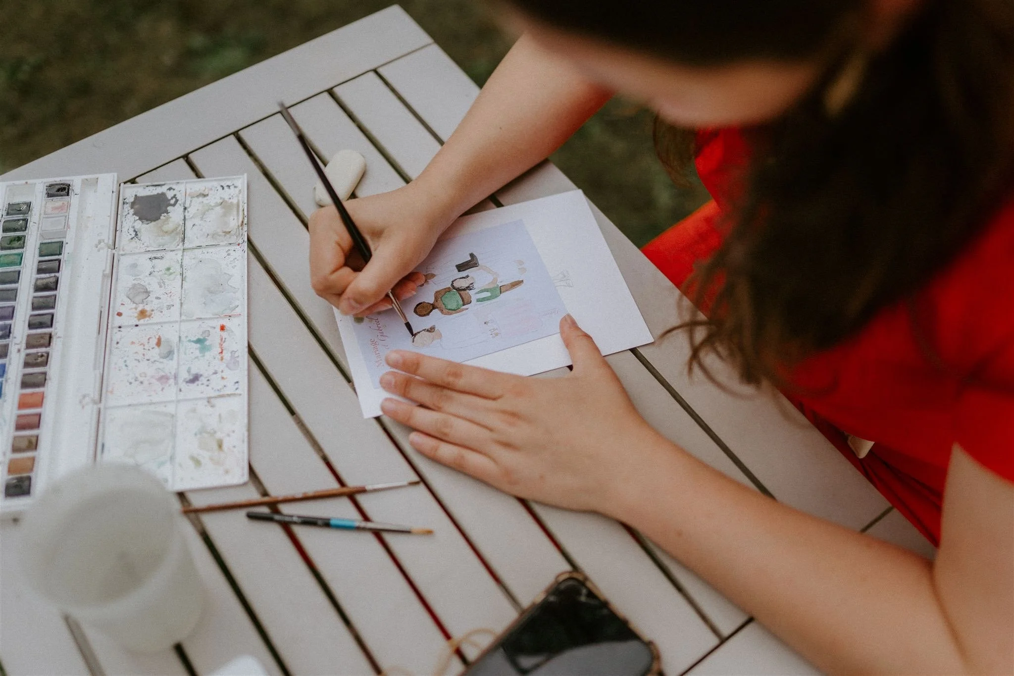 Les prestations de dessin