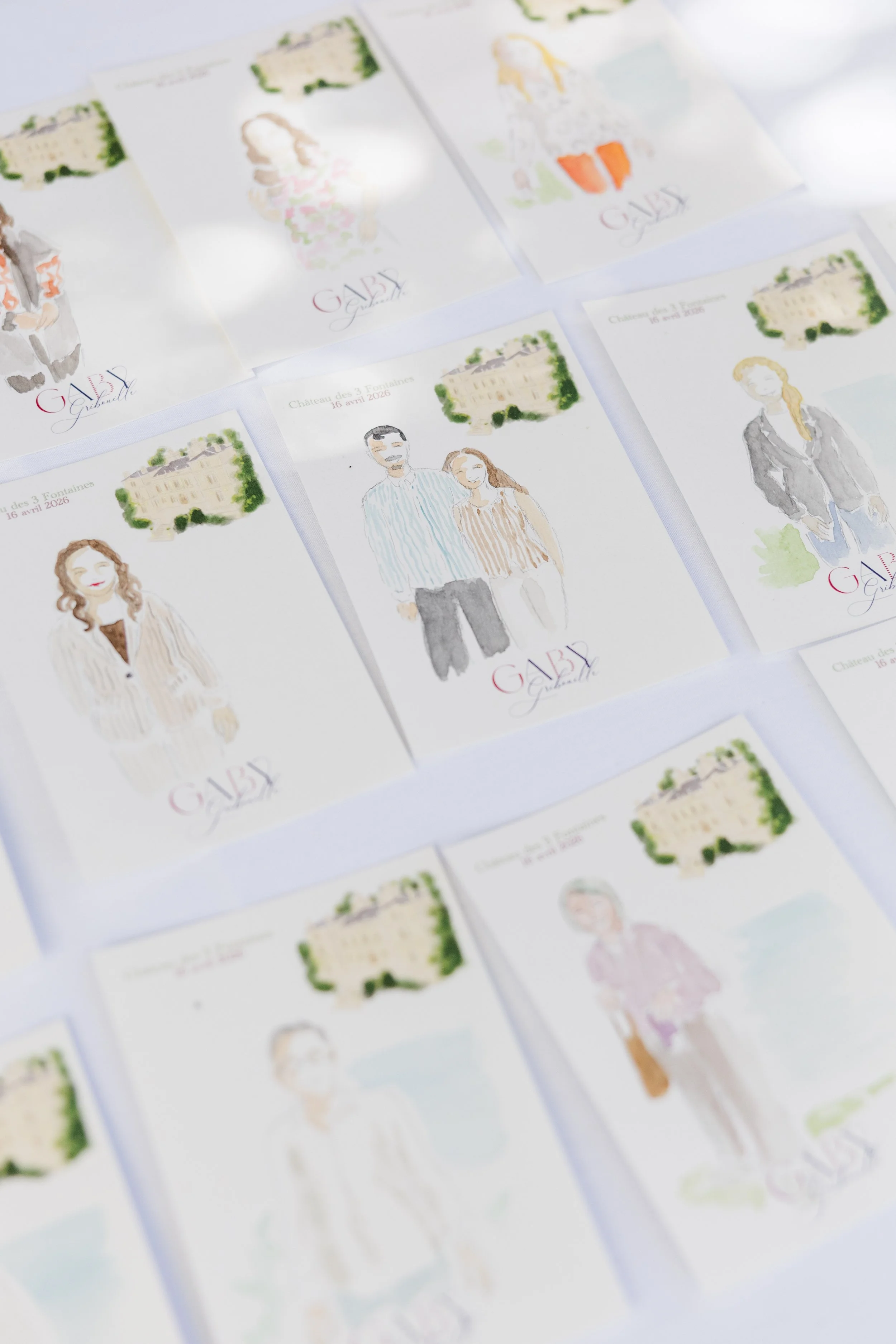 Les prestations de dessin