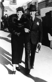 Mit seiner Frau 1932