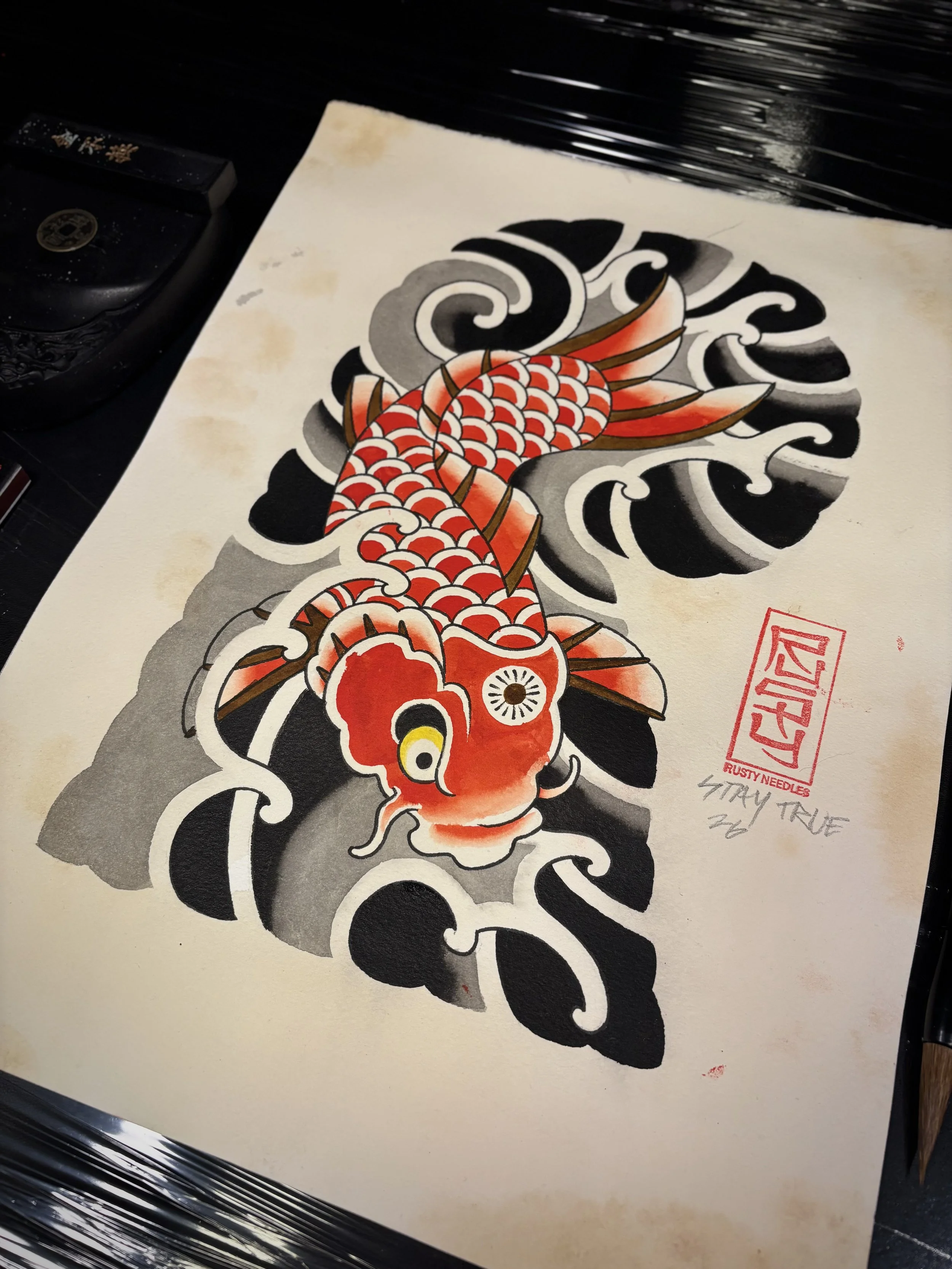 Koi Painting