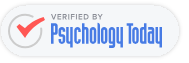 Psychology Today logo with Verified by checkmark