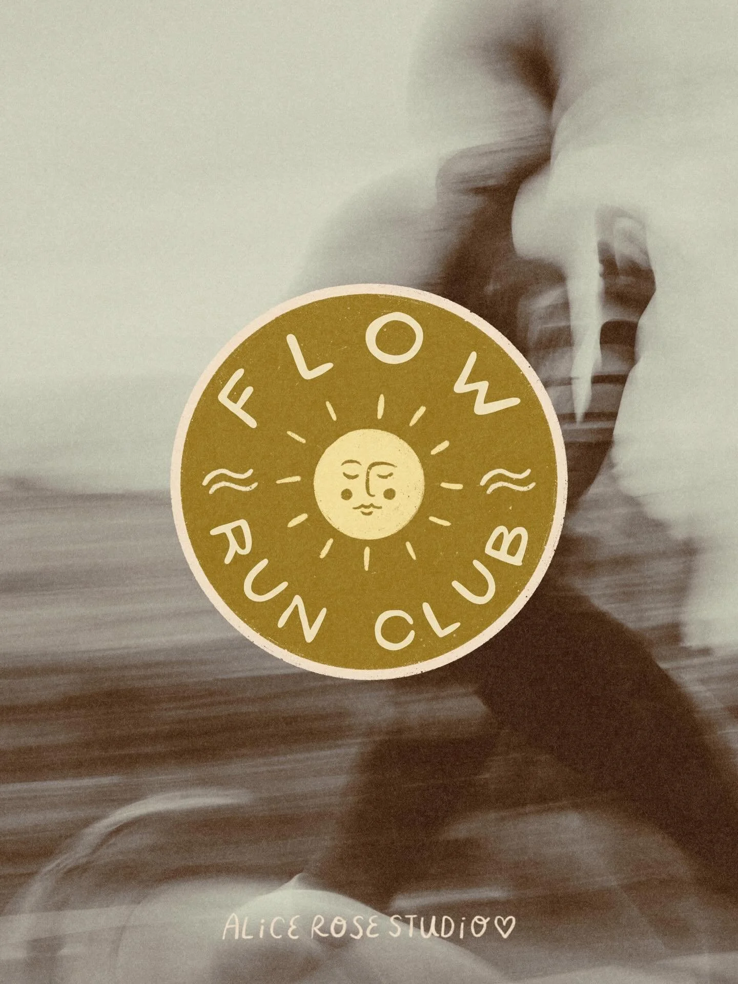 FLOW RUN CLUB 🌞🏃🏻&zwj;♀️☕️

A fun lil brand concept and sticker pack for a running community. 

Any run club promising a coffee at the finish line, I&rsquo;m there 😎

#freelanceillustrator #runclubbranding #stickerdesign #sportsillustration #illu