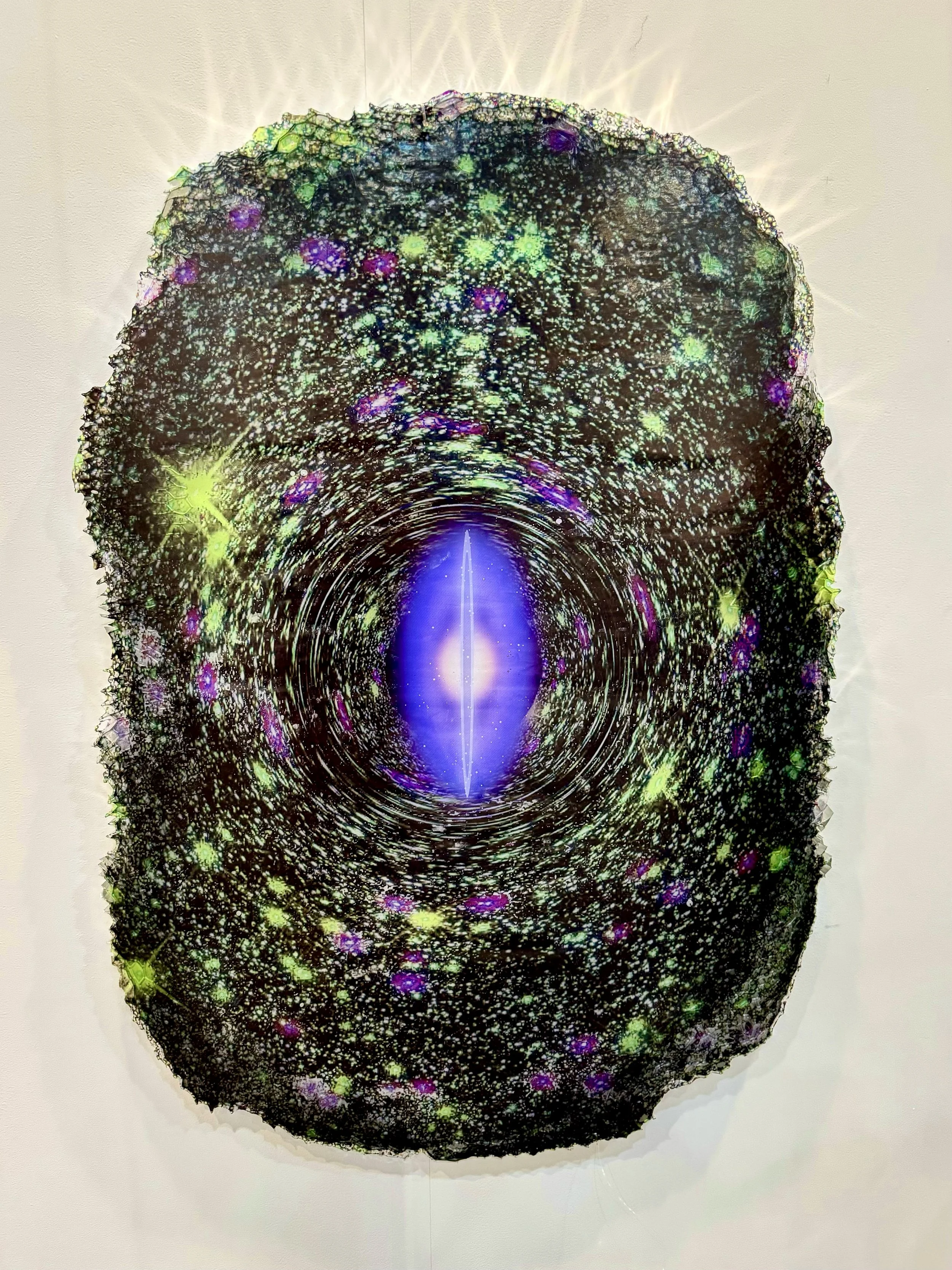 Ocean Bodies_Milky Way
Aluminum honeycomb, epoxy resin,
glass fiber, inks
122 x 85 x 3 cm