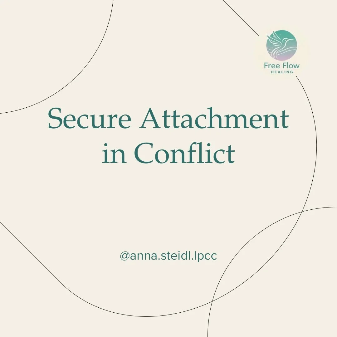 Secure attachment isn&rsquo;t about &ldquo;doing conflict right.&rdquo;
It&rsquo;s about trusting that the relationship can hold discomfort and repair after conflict.

Secure attachment in relationships is built over time &mdash; especially through c