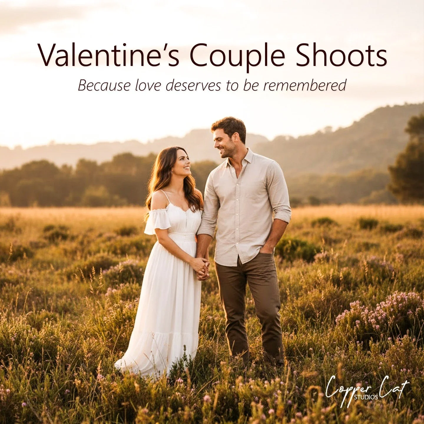 Celebrate love this Valentine&rsquo;s Day with a professional couple shoot.
Perfect for couples who want timeless photos, fun, romantic, and stress-free.

💘 Limited Valentine&rsquo;s slots available
📸 Outdoor locations
📩 Book now via DM or WhatsAp