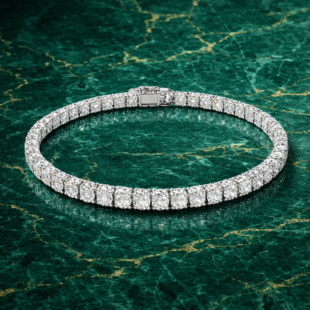 0.30ct Round Cut Tennis Bracelet