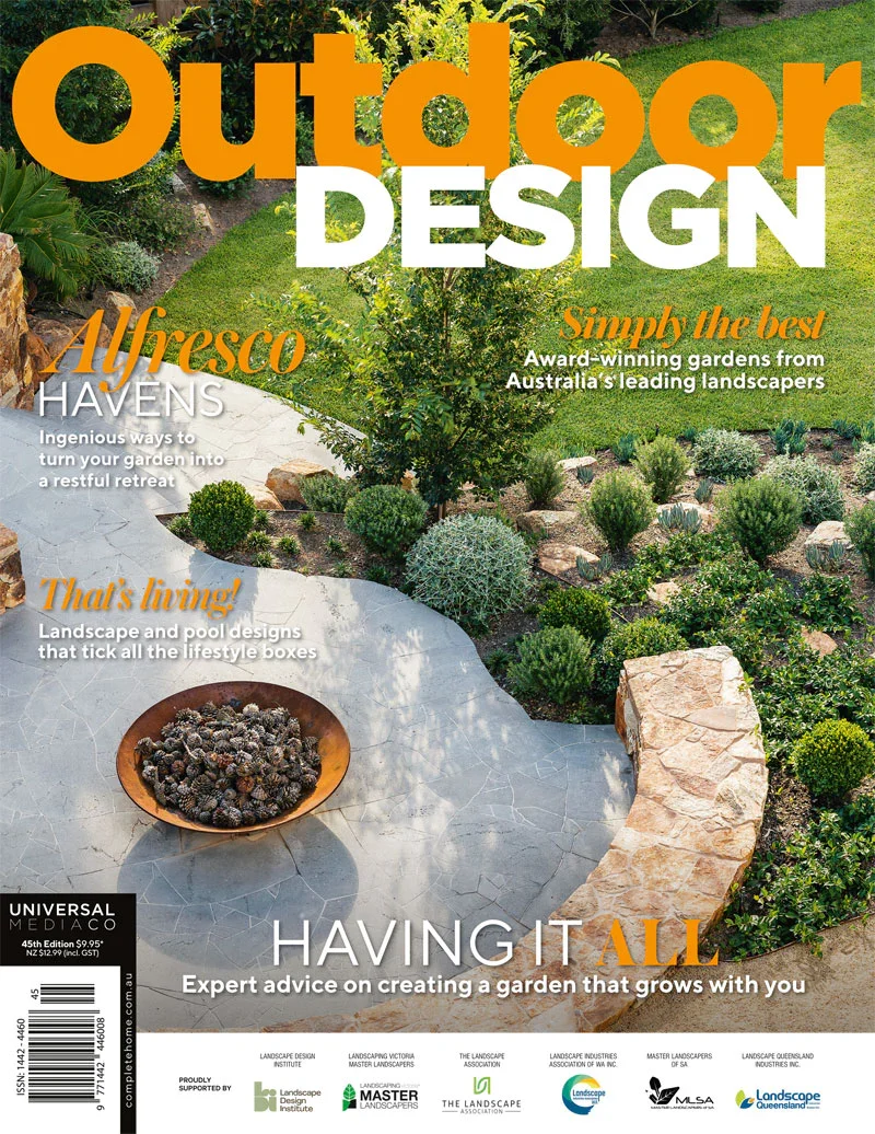 Exotic living featured in outdoor design