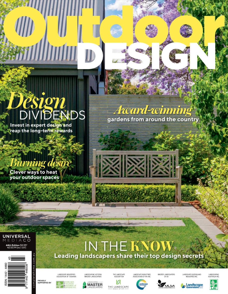 Exotic living featured in outdoor design
