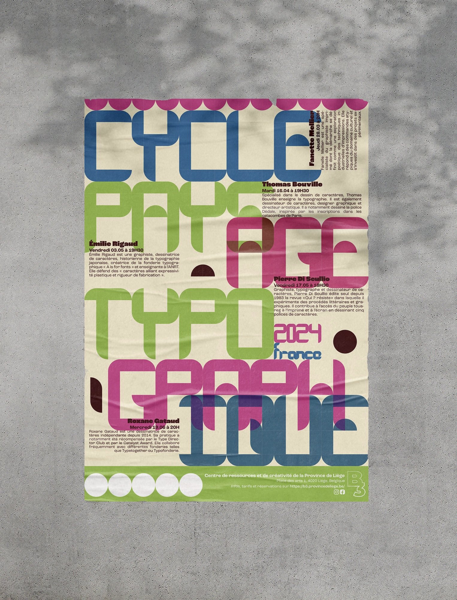 Cycle Paysage Typographique