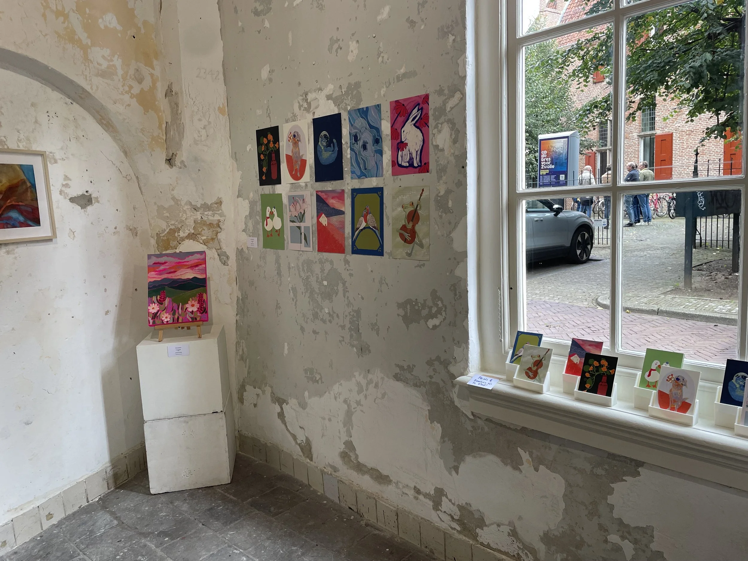 Expositie het Langhuis, open space