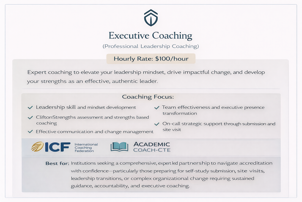 Executive Coaching Service