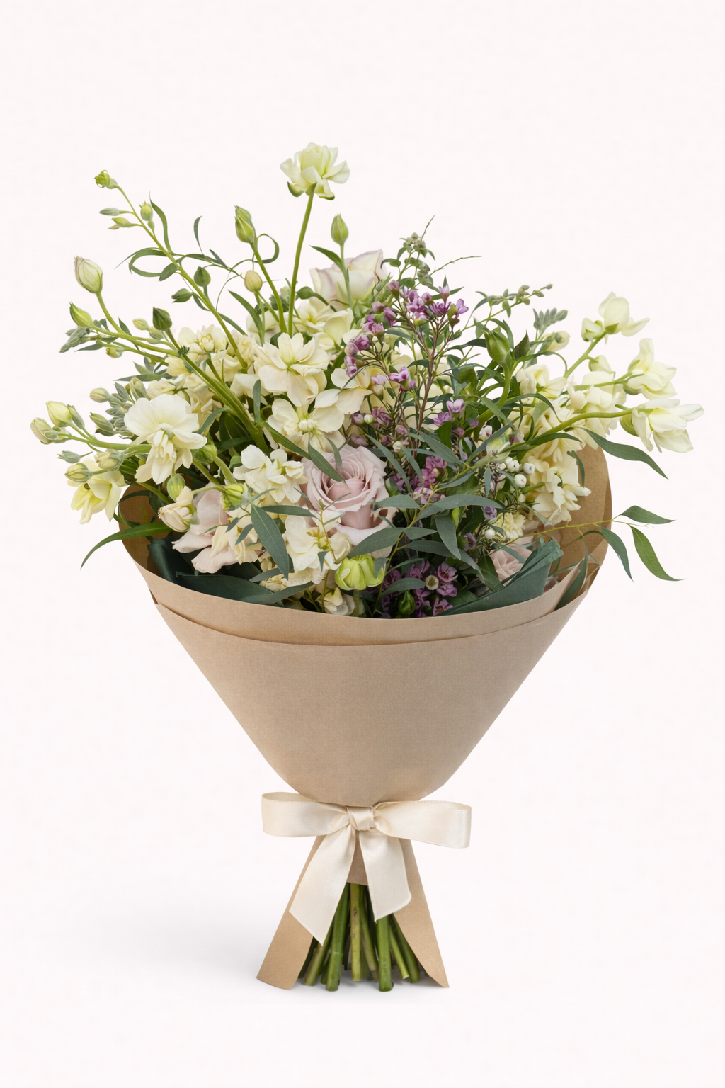 Fresh floral bouquet in kraft cone.png