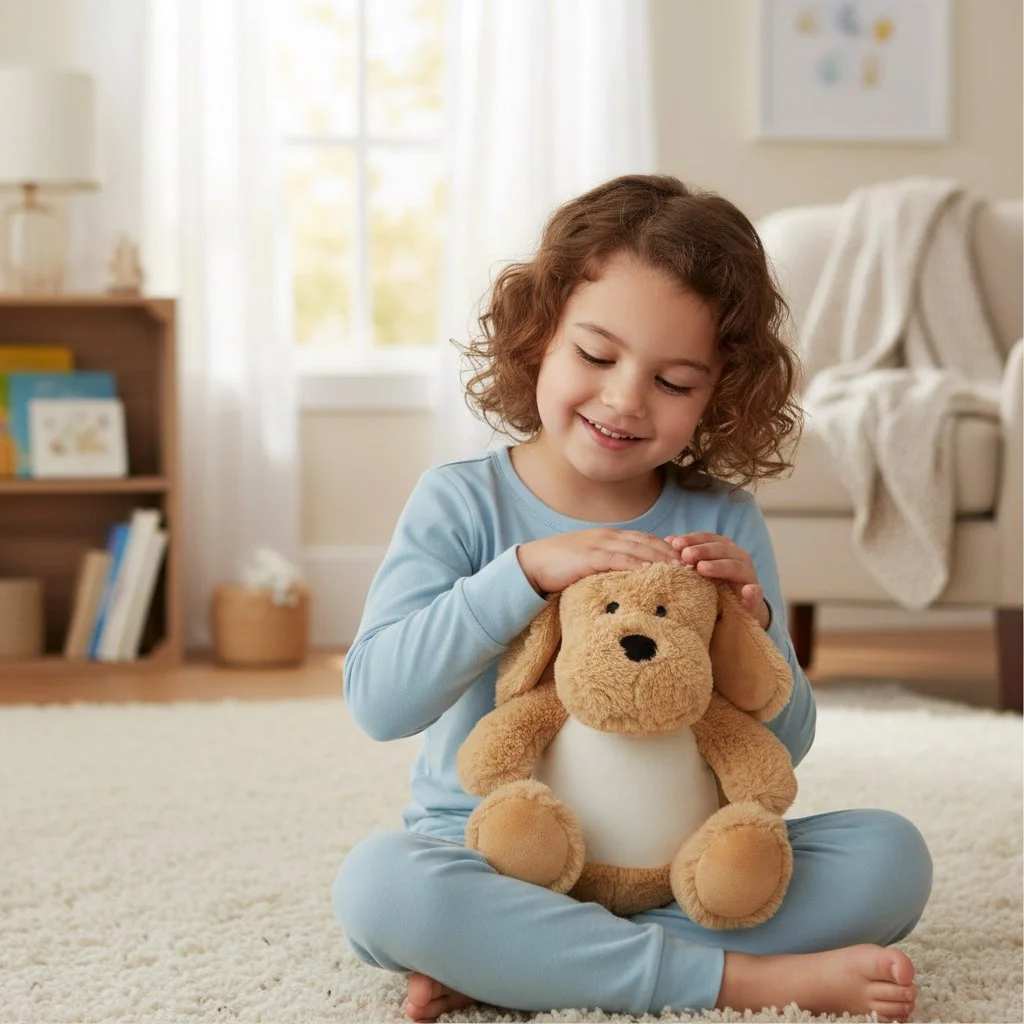 🐶 Personalised Dog Plush Toy – Soft, Snuggly & Customisable