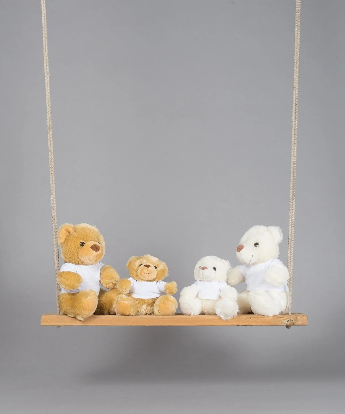 Custom Message Teddy Bear – Personalised Plush Toy with Printed T‑Shirt