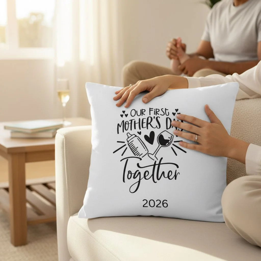 Our First Mother’s Day Together – 2026 Cushion Cover