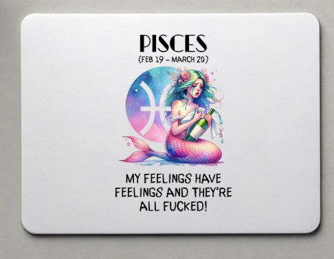 Zodiac Mousemat Collection – Astrology with Bite