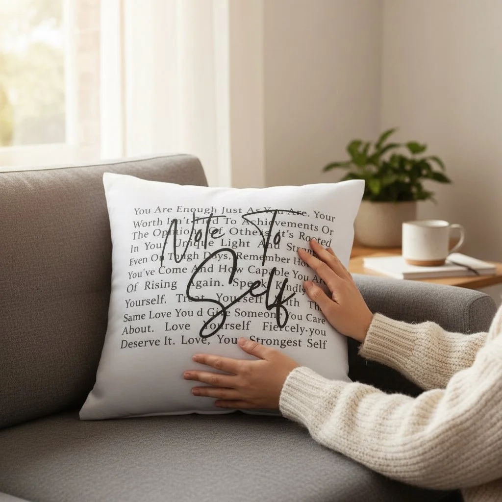 Note to Self Cushion Cover