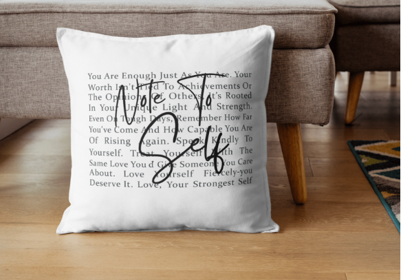 Note to Self Cushion Cover