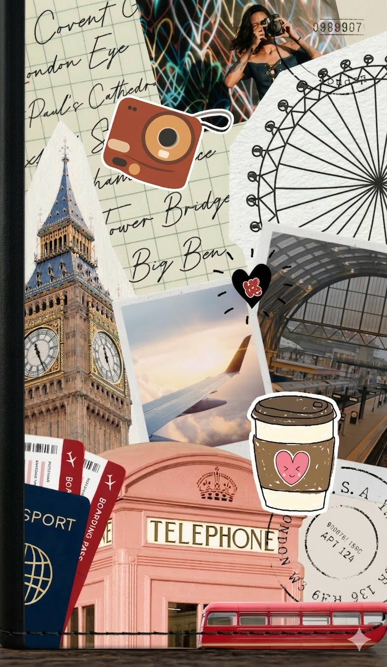 ✈️ London Wanderlust Passport Cover