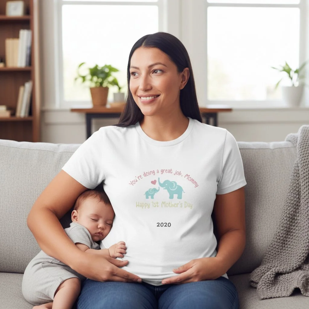 You’re Doing a Great Job, Mommy – Happy 1st Mother’s Day T‑Shirt