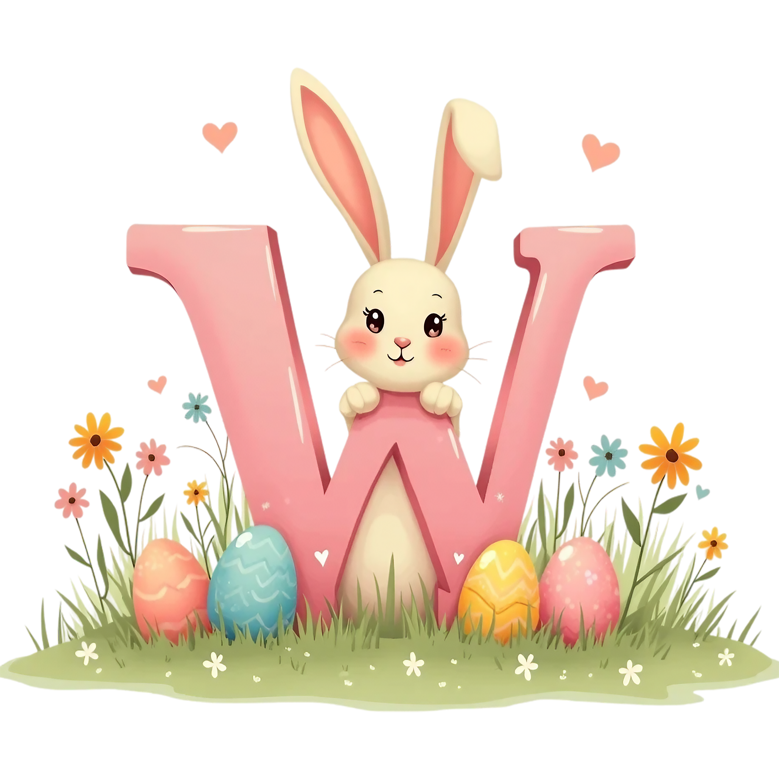 Ester Day Alphabet letter W..png