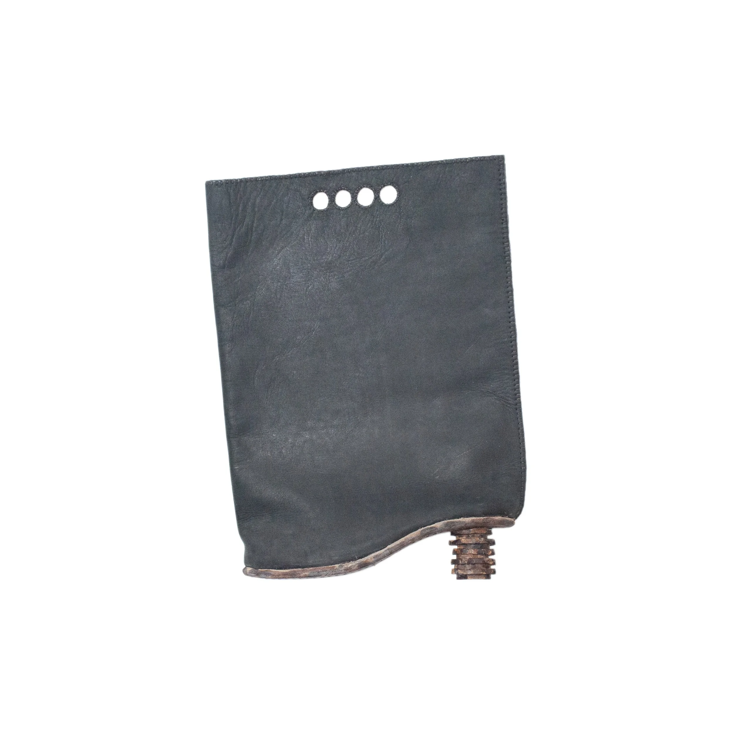 LINE 3 Handbag 003 Cowhide (Black)