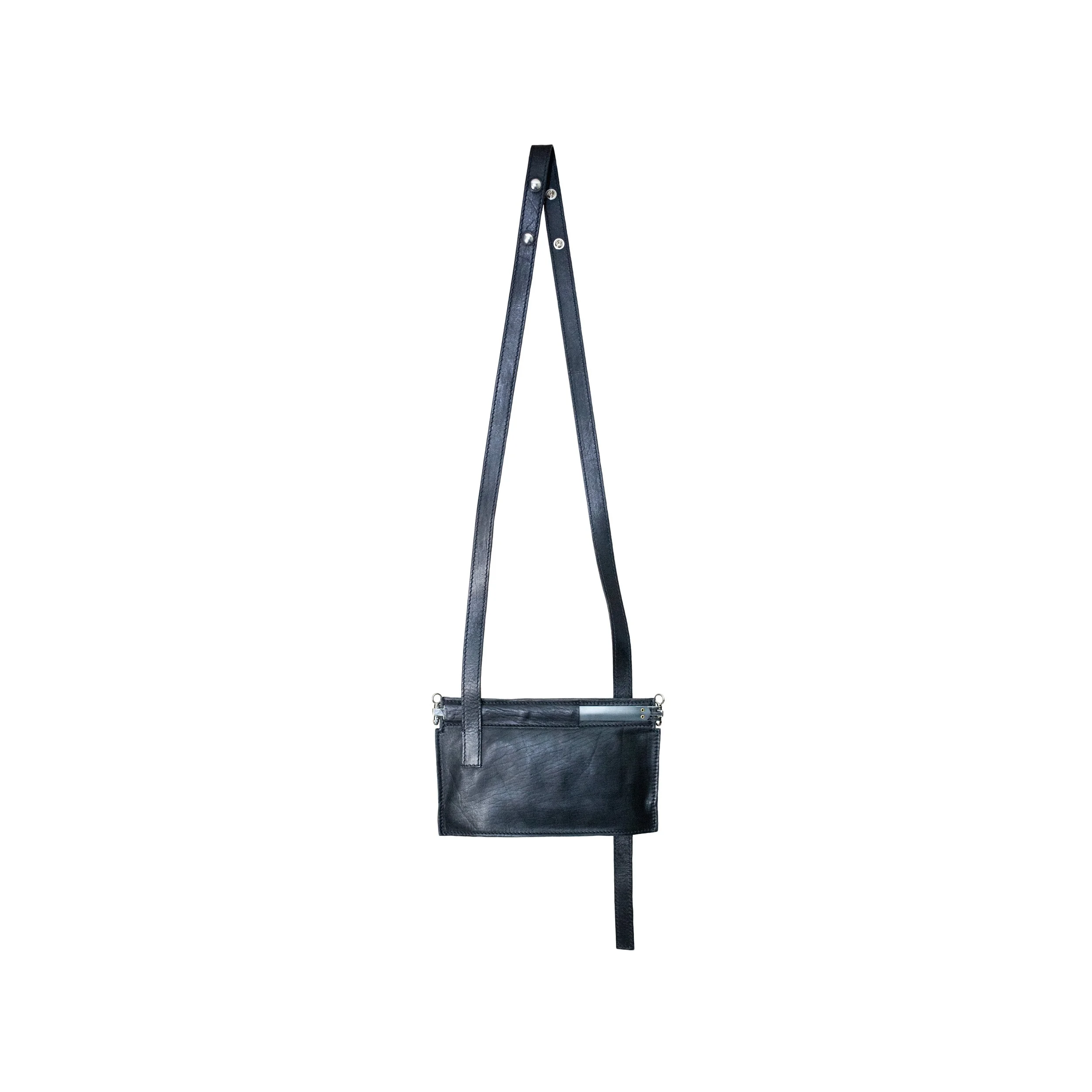 LINE 4 Crossbody bag 002 Horse culatta (Black)