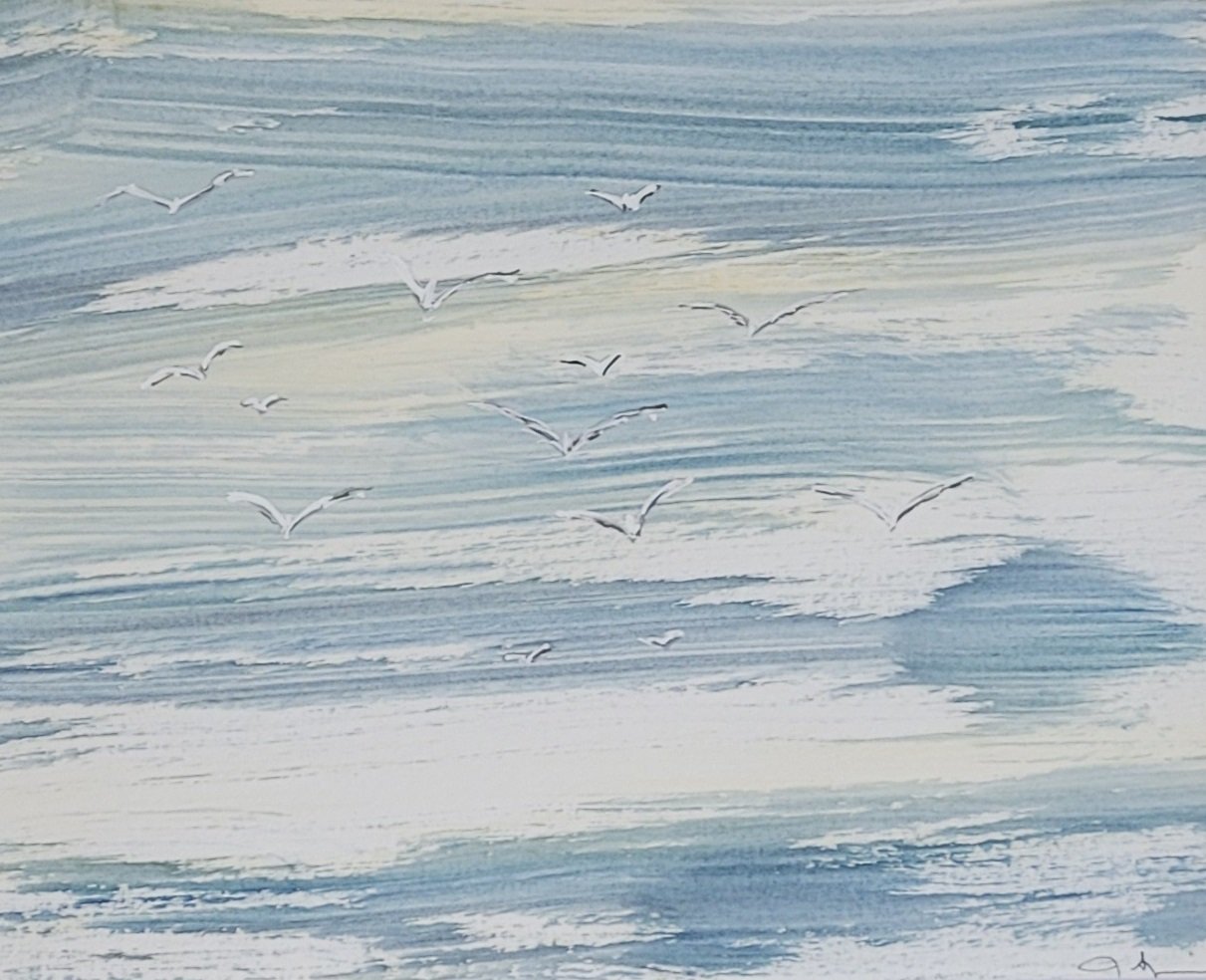 Gulls over Huron II