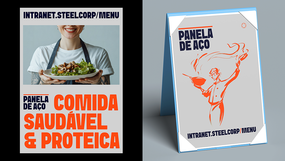 Identidade Visual | Panela de Aço
Identidade Corporativa