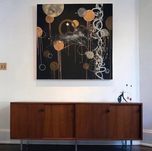 Installation shot of  Transmitter  by Gallery 2112. 
Photo: Brandon Webster