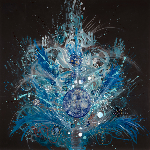  Rebirth the Earth  
Mixed Media on Canvas 
48” x 48” 
2021 
