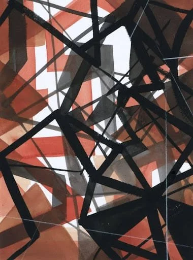  Guidecca II  
Mixed Media on Paper 
2012 
12” x 9”