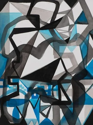  Salsa Africana   
Mixed Media on Paper 
16” x 12” 
2022 
